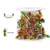 5M/roll Colorful Bulbs String Garland Christmas Decor Home Decor Xmas Tree Ornaments New Year Gift DIY Dollhouse Not Led