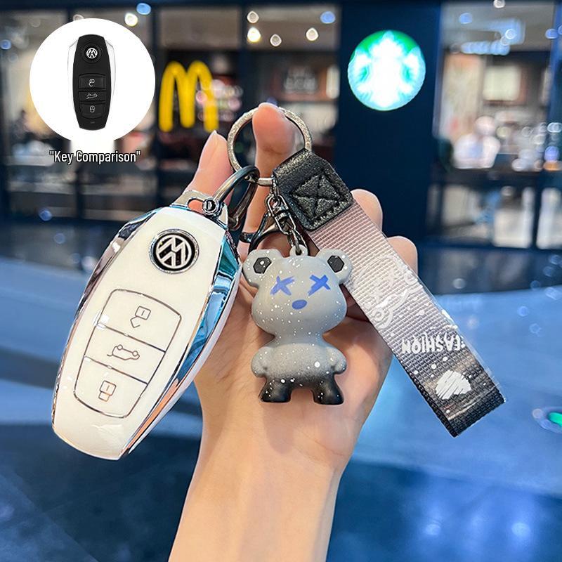 Key Cover for 2021 Volkswagen Touareg - Fits Imported Models 2017-2021