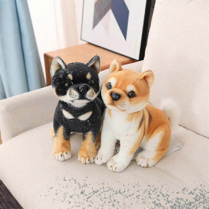 20/35cm Lovely Shiba Inu Dog Plush Toys Cute Sitting Lying Puppy Dolls Stuffed Soft Animal Toy Children Baby Birthday Gifts
