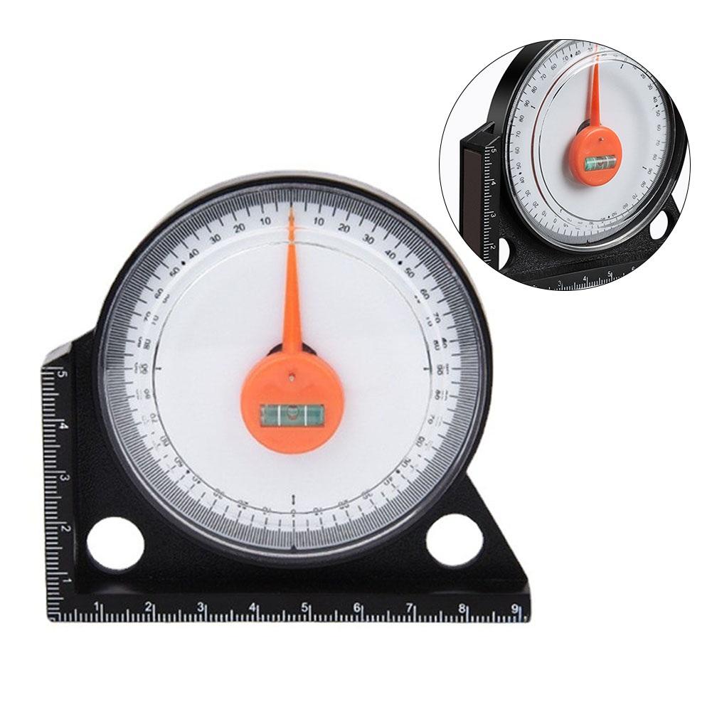 0-90 Degrees Angle Level Finder 92*85*13mm Black+white