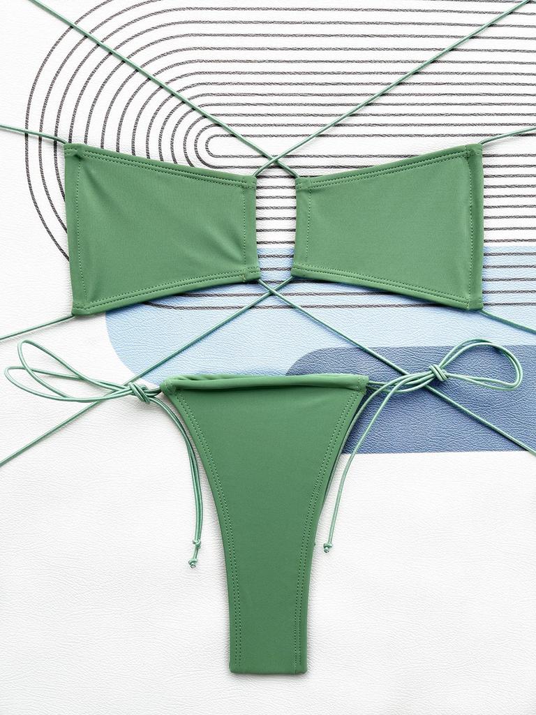 Mini Bikini Bandage Women Swimwear Female Swimsuit Brazilian Biquini Bathing Suit Sexy Swimming Suit Beachwear Micro Bikini Set
