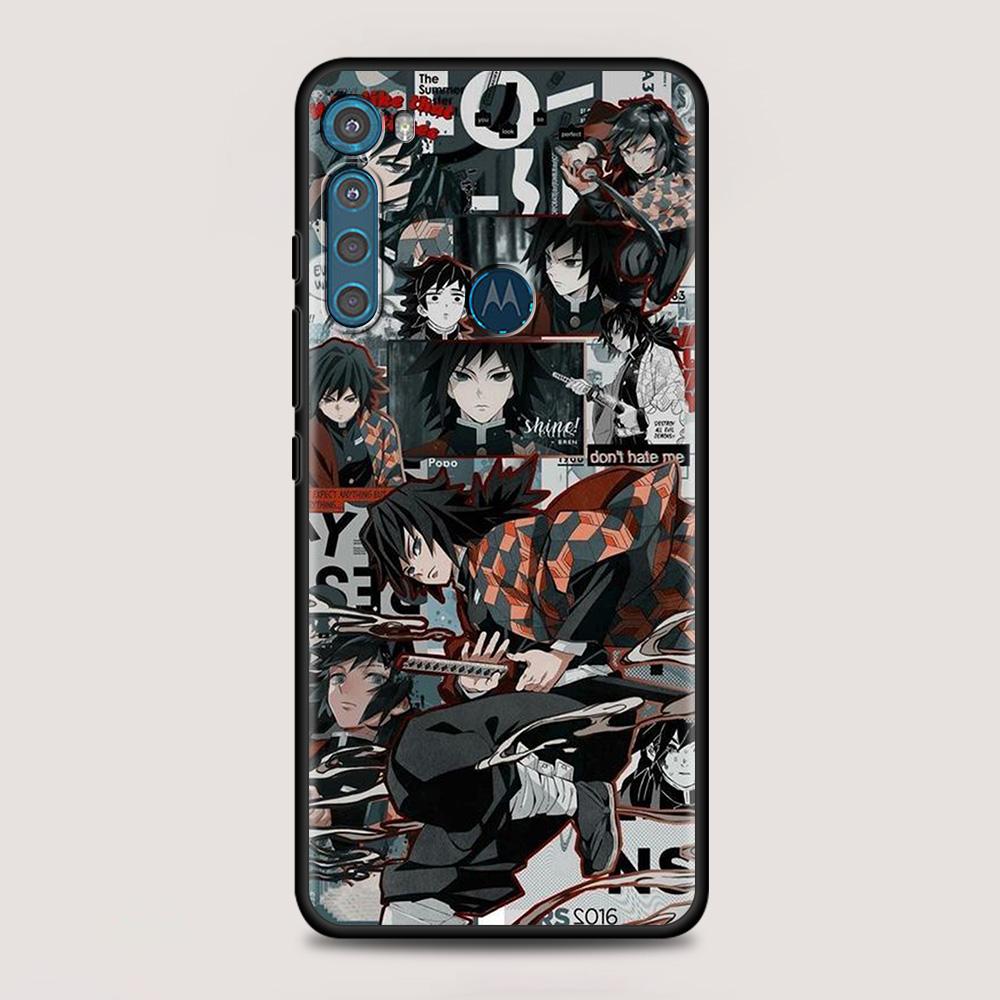 

Чехол Kimetsu No Yaiba Demon Slayer для MOTOROLA One Fusion для Moto G10 G9 G8 Plus Play Power One G20 G30 G40 G50 G60 Edge 20 Moto G Stylus 5G