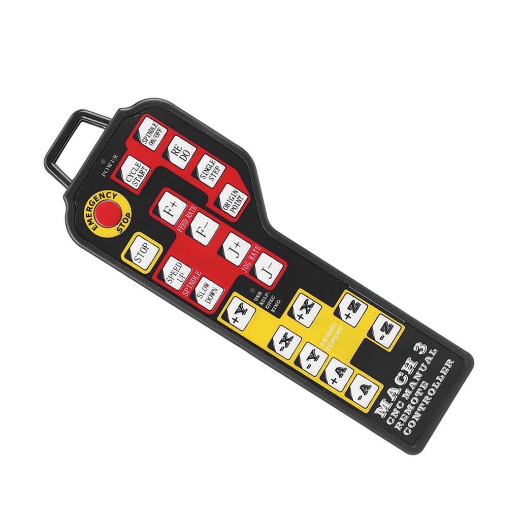 CNC Engraving Machine Manual Controller USB Connector 4 Axle Control for Mach3