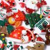 Manicure Accessory Craft Supplies Christmas Nail Charms Resin Pendant 3D Nail Art Decoration
