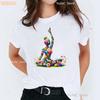Floral Yoga Butterfly Print T Shirt Girls Meditation Tshirt Unisex Aesthetic Clothes Funny Tshirt Female Streetwear