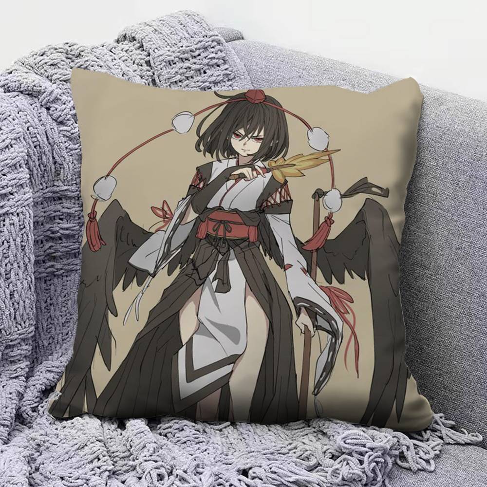 Touhou Project GGame  Pillow Covers Home Sofa Cushion Covers and Aecorative Custom