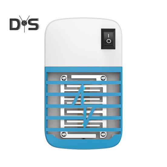 

Лампа от комаров, подключаемый модуль для внутреннего использования, малошумная, безопасная в использовании, высоковольтная беспроводная лампа-ловушка для насекомых, москитная ловушка US Plug белый