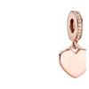 Pandora Original design copper-silver alloy pendant for men and women, couple model, gold 788761C01-5