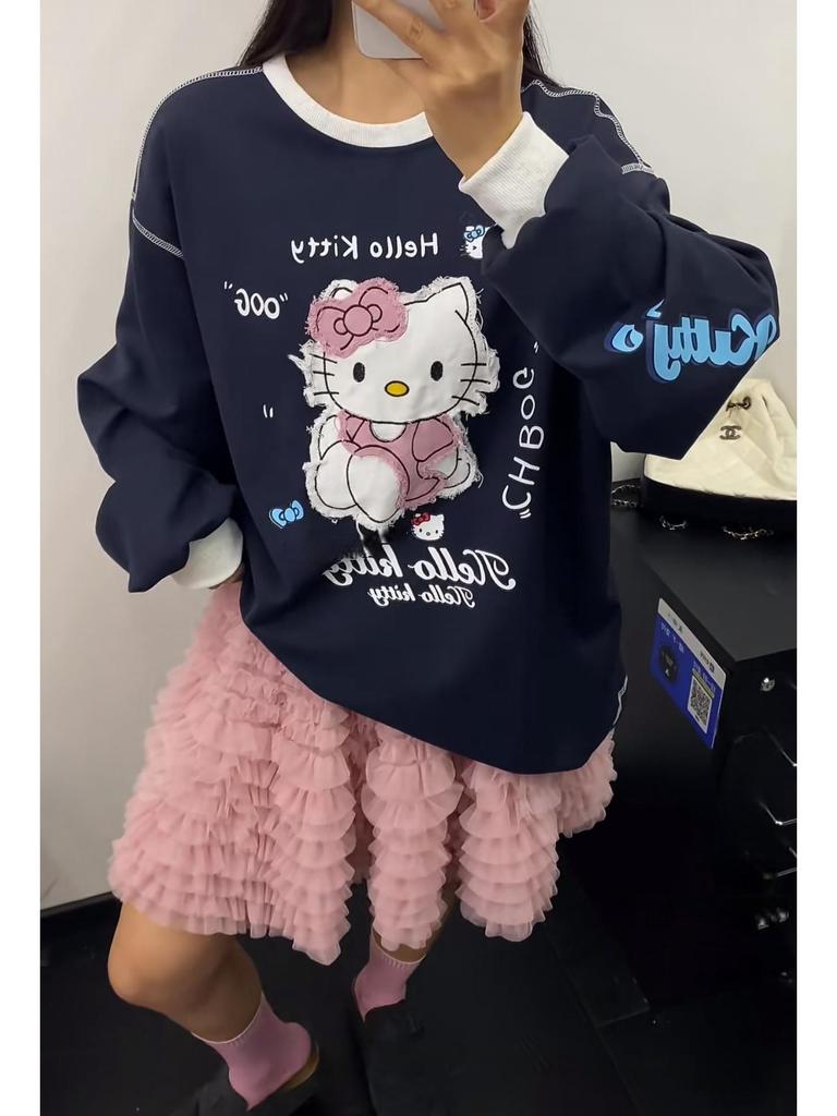 Korean Princess Rich Girl Style High Waist A-line Fluffy Mesh Skirt - Multi-layer Short Cake Skirt for Women