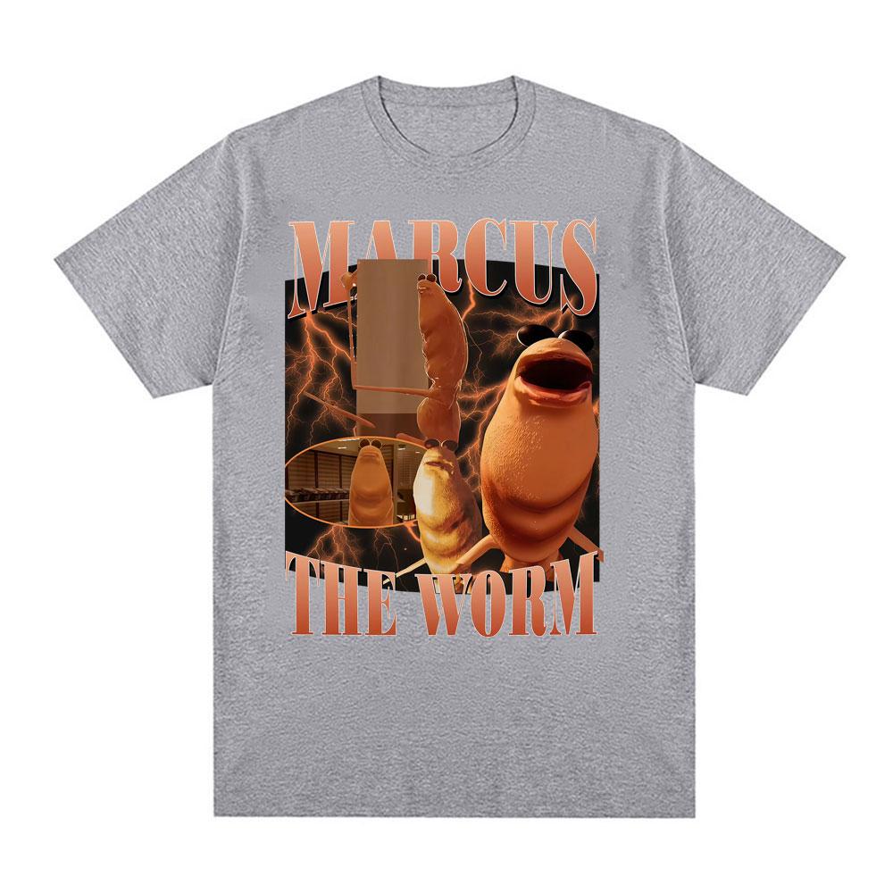 Vtipné tričko s memem Červ Marcus Kde je Jimbo James? Grafické tričko Pánské Dámské Vintage Humor Ležérní Tričko s krátkým rukávem