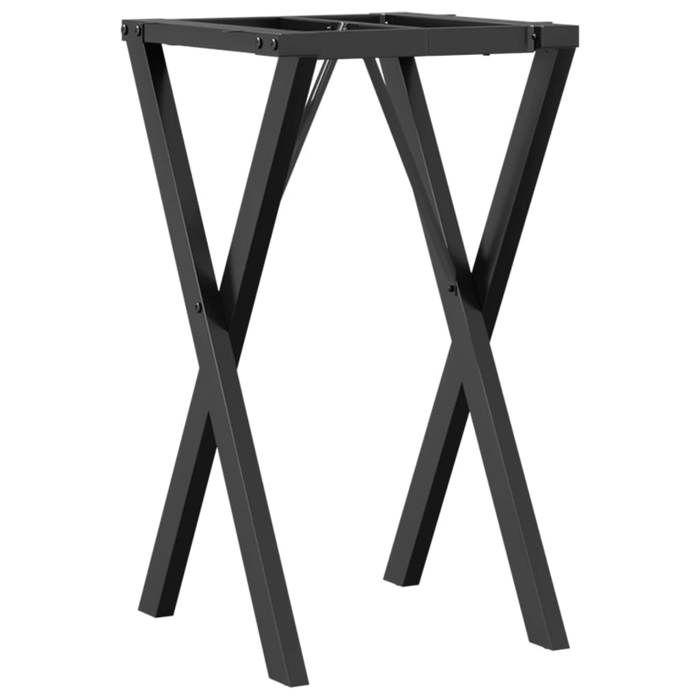VidaXL Dining Table Legs X-Frame, Accent Table Legs, End Table Legs Living Room Home Interior, 357903