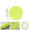 2 Pcs 16cm Circular for Electric Mop Microfibre Pads Electric Mop Replacement Cloth Mop Cleaning Cloth Floating Mop Pads