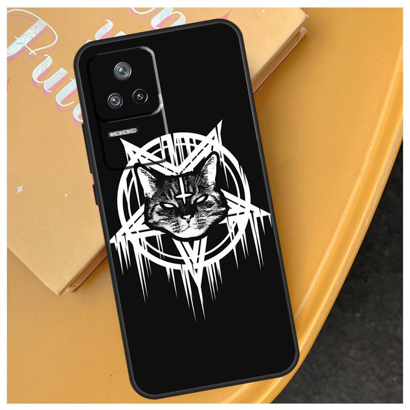 Moon Tarot Witch Cat Funda For Xiaomi 17 Pro Max 14 15 Ultra 13T 14T 15T POCO X7 X5 X6 Pro F5 F6 F7 F8 Ultra Case