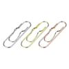 10pcs Metal Pen Fix Clips Ticket Clip Multi-functional Stationery Clips Book Cover Gold Silver Rose Pen Holder Pin