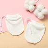 Adjustable Baby Mittens for Organic and Easy To Long Set of Newborn To 12 White [MOMSMENU] Newborns, Cotton, Spring, Summer, Fall, Winter, Wear,