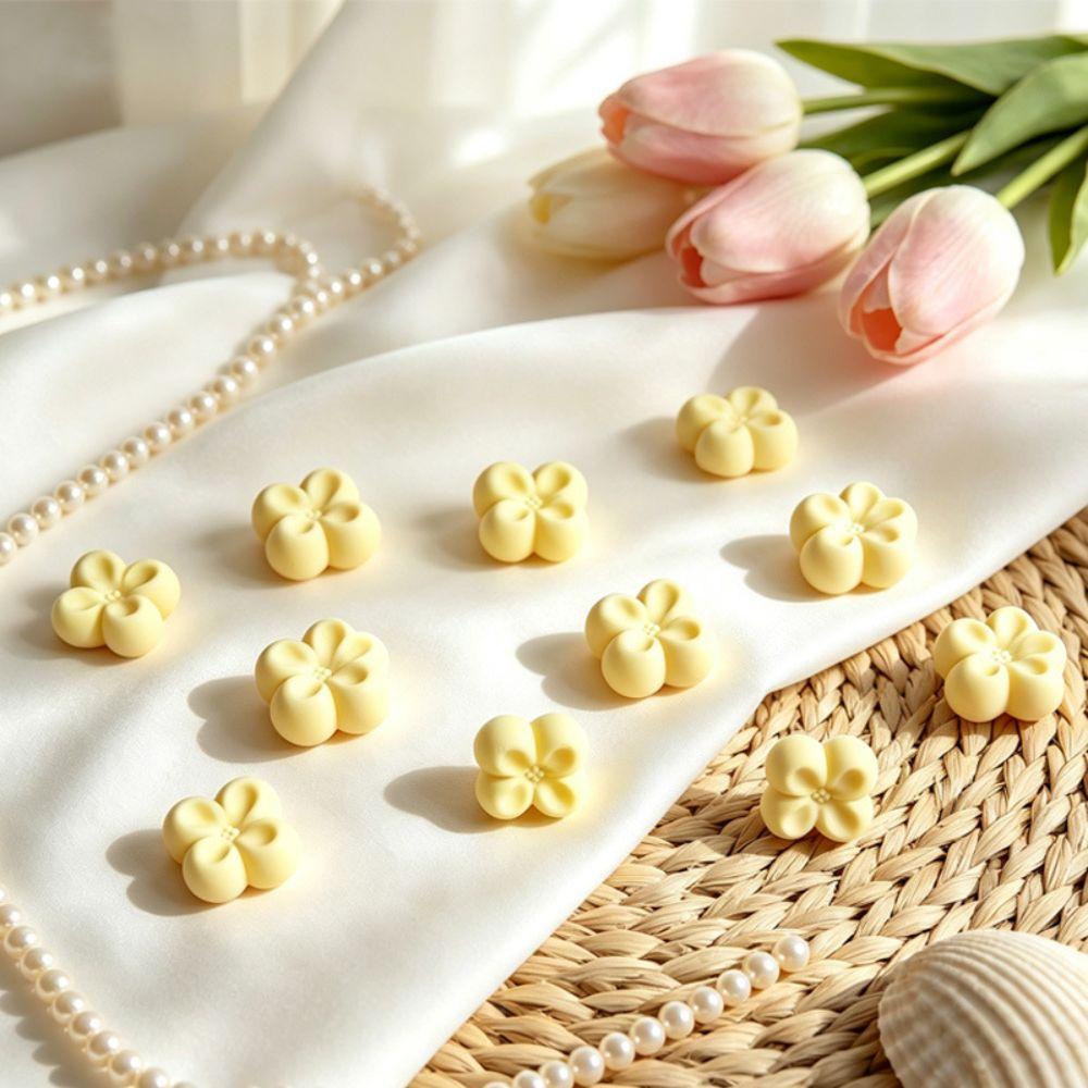 Mini Flower 3D Flower Candle Mold 3D Simulation Flowers Soap Mold Handmade