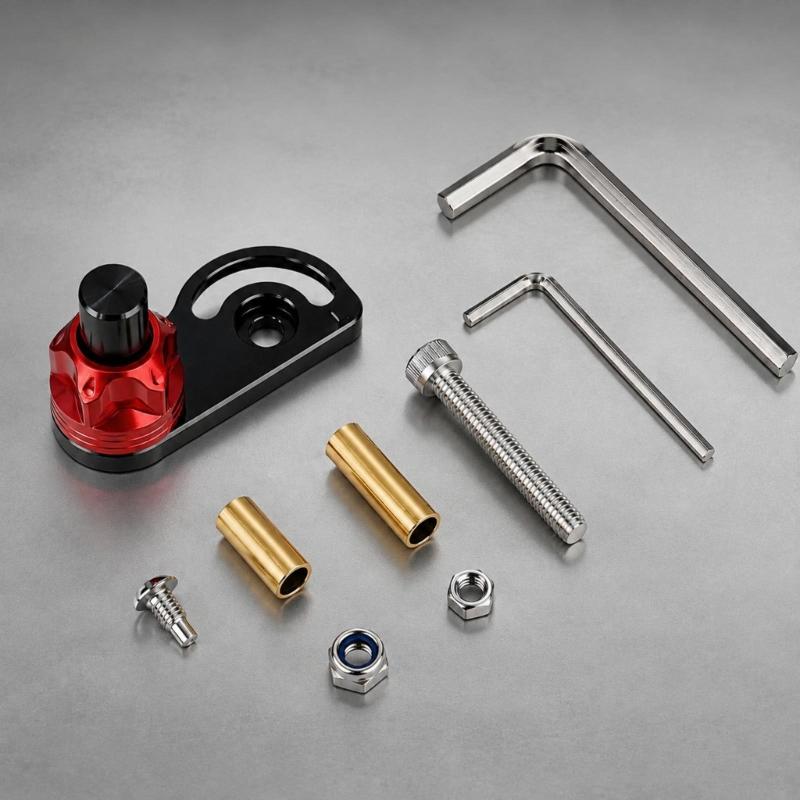 Motorcycle Brake Lever Parking Assist for 125 155 Use, Brake Support Kit with Aluminum Body for Slope Stops Daily Use