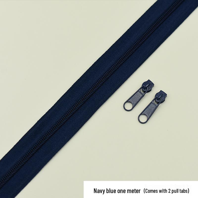 Цветная нейлоновая молния для пододеяльника, Черно-белая, Двусторонняя, Длинная (3/5 Калибр)