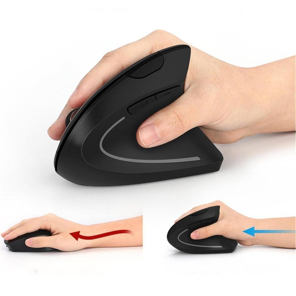 Wireless Vertical Mouse Optical USB Mouse for Computer Laptop Desktop