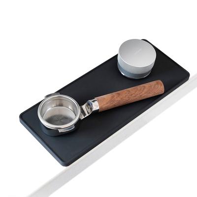 Watchget Espresso Tamping Mat Tamper Mat Coffee Tamper Mat Tamping Station Portafilter Silicone Easy To Clean Large Size Non-Slip