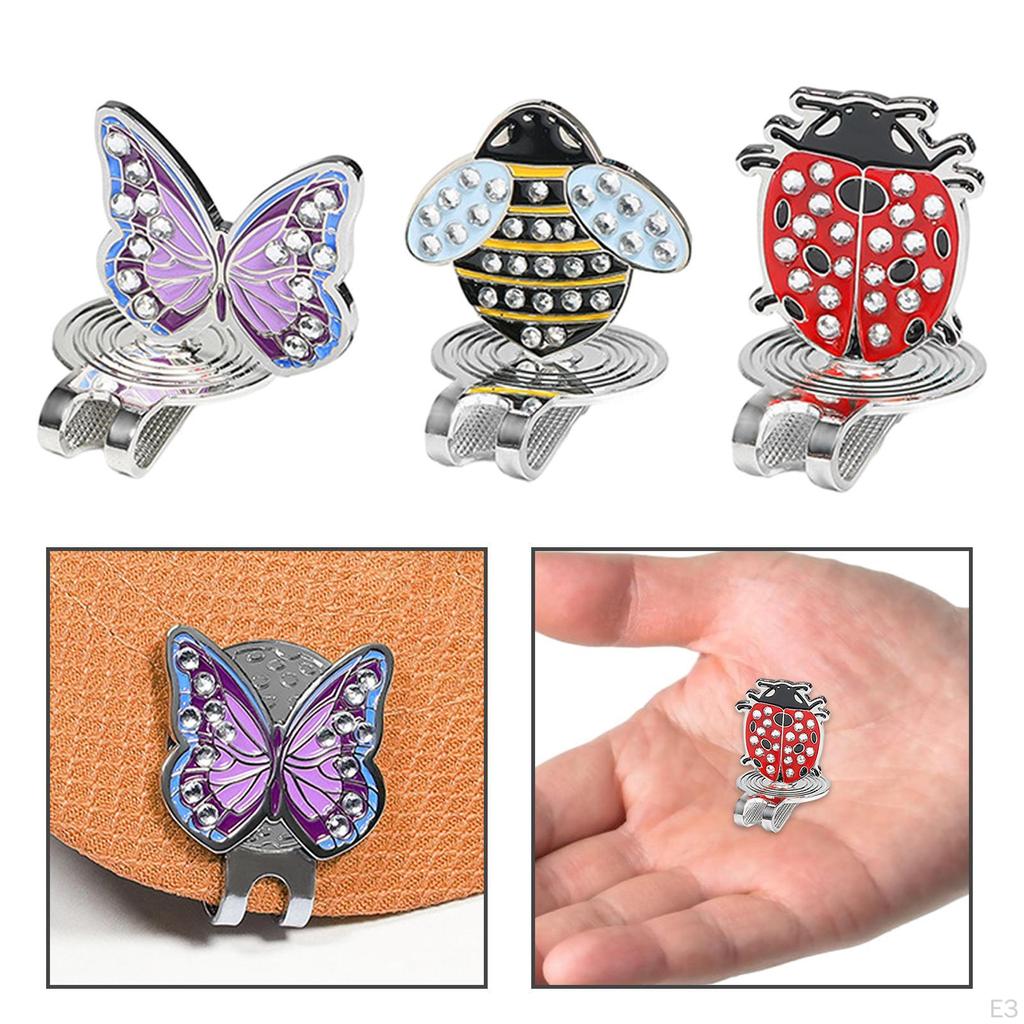 Golf Ball Marker Hat Clip Novelty Mark Tool Convenient Golfer Gift