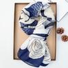 Classic Fashion Trend Long Scarf Women With Elegant Temperament Cotton Linen Floral Printing Shawl Wholesale