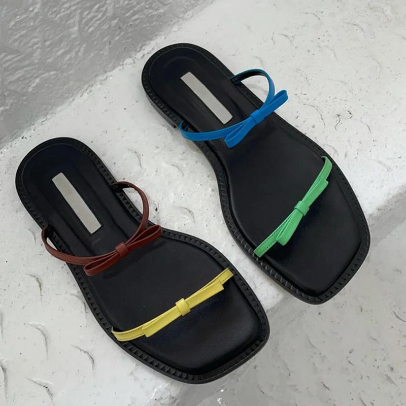 Flats Women Slippers Casual Cozy Shoes Designer Summer Woman Sandals 2025 New Trend Brand Travel Beach Mujer Zapatillas
