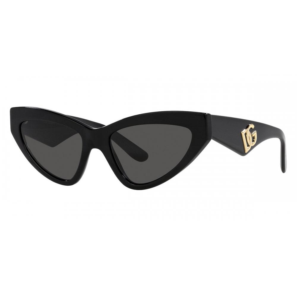 

Женские черные солнцезащитные очки Dolce & Gabbana 55 мм