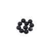 5-10 Stück Naturstein Cabochon Schwarzer Sandstein Rund Flachboden Cabochon Perlen Zur Schmuckherstellung DIY Ring Anhänger Zubehör