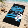Carolina Panthers Microfiber Beach Towel Quick Dry Sand Free Lightweight Beach Towels for Travel Swimming Camping