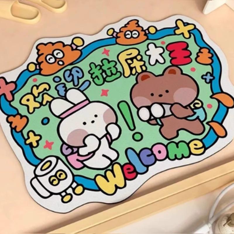 

**Специальное предложение**: Мультяшный абсорбирующий коврик для ванной из диатомовой земли** 30*40cm