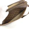 Louis Vuitton M45252 Monogram Reporter GM Crossbody Pochette Shoulder Bag Brown
