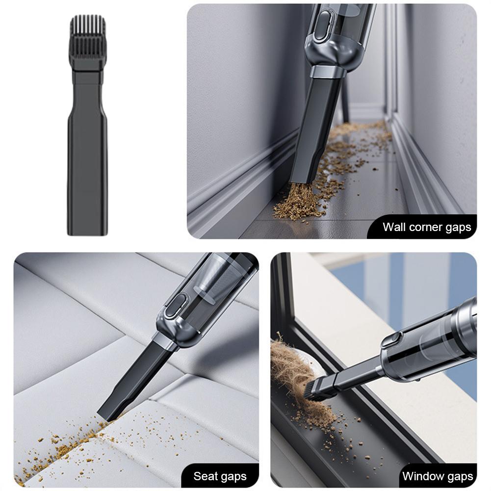 15000PA Car Vacuum Cleaner Rechargeable High Power Mini Vacuum Cleaner Portable Cordless Compressed Air Duster for Car Home