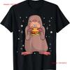 Burger Mole Hamburger Fast Food Lover T Shirt Vintage Washed Comfortable Fashion Stretched Top For Everyday Wear Homme