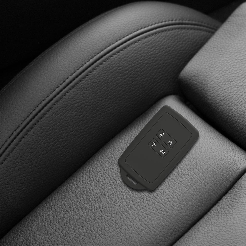 kwmobile Renault 4-Button Car Key Smart Key (Only Compatible with Keyless Go) Case -
