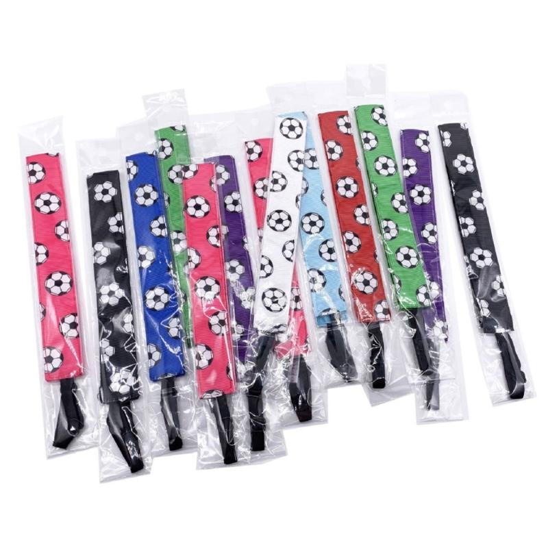 4PCS Elastic Fitness Headbands Adjustable Athletic Headbands Light Weight Breathable For Soccer Basketball Running