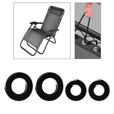4 Pieces Replacement Cord for Chair Elastic Laces Sturdy Patio Garden Sun