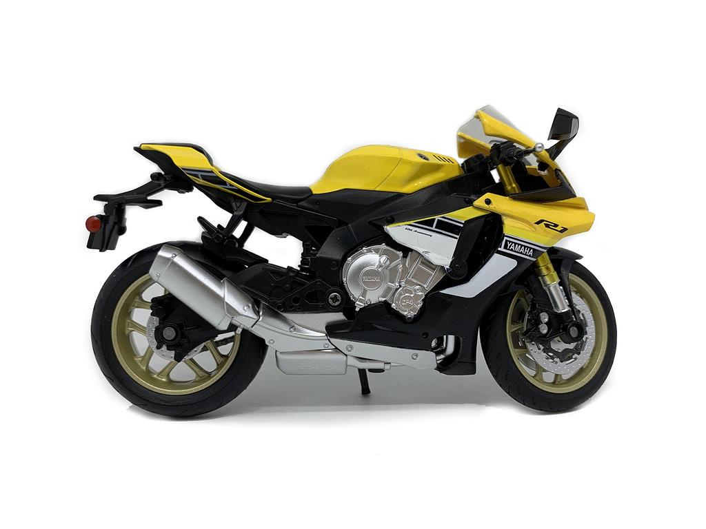 Doyusha Diecast Motorcycle Yamaha Yellow Finished Product 1/12 YZF-R1