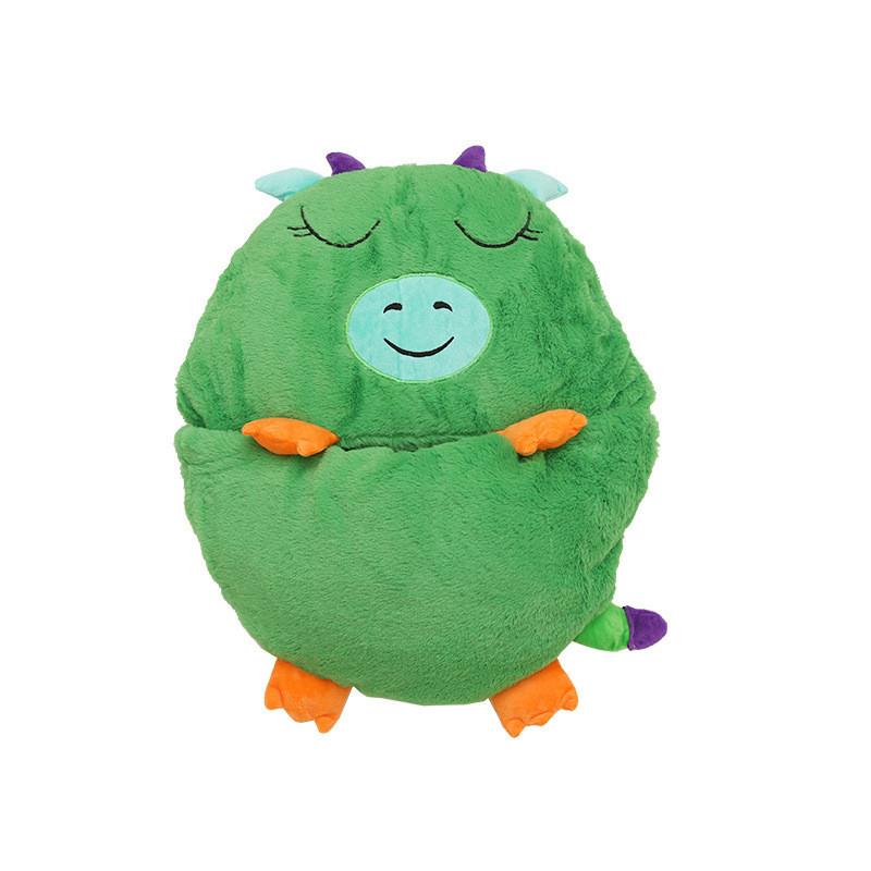 Cartoon Owl Shark Unicorn Panda Pattern Foldable Flannel Children Bag Sleeping