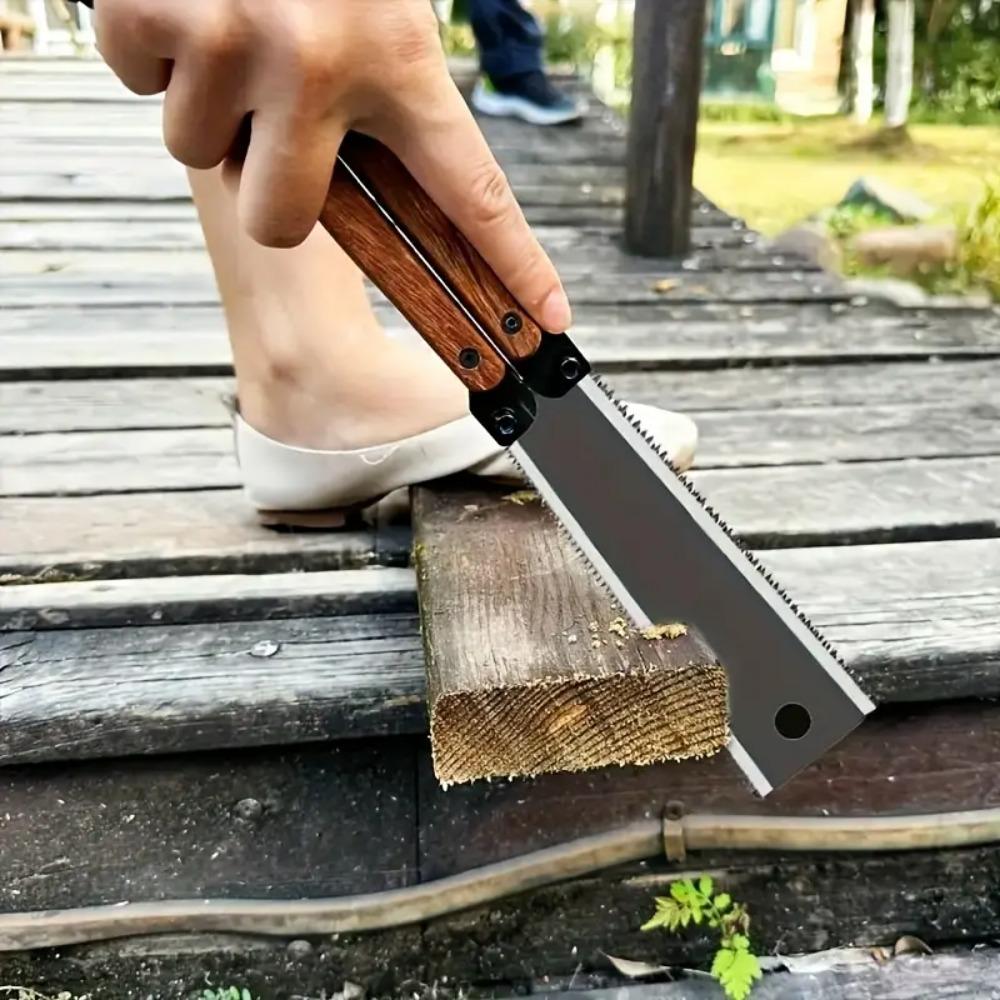 Mini Portable Folding Hand Saw for Woodwork Carpentry Wood Cutting Tool
