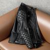 Harley Davidson Motorcycle Leather Jacket for Men Real Cowhide Biker Coat Winter Riding Outfit Clearance