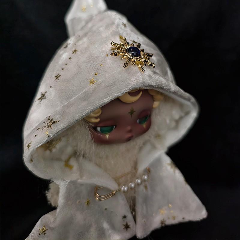 Wednesday Doll Outfit Set - Mysterious Cloak Costume SP Sleepless Theater Series Vinyl Figure