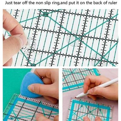 Professional Acrylic Quilting Ruler With Measurement Markings Patchwork Templates For Fabric Cutting Sewing Project