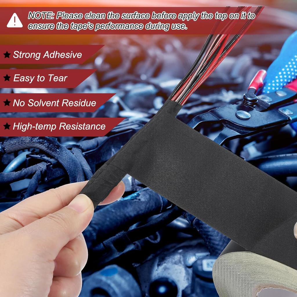 Flame Retardant High Temperature Insulating Acetate Cloth Tape For LCD Repairing Black Acetic Acid Adhesive Tape