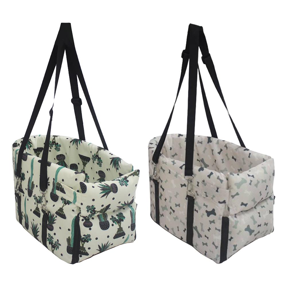 

Сумка-переноска для маленьких собак, противоскользящее автокресло для собак, мягкие сиденья-подставки для собак с поводком-клипсой для путешествий на открытом воздухе, для автомобилей-внедорожников