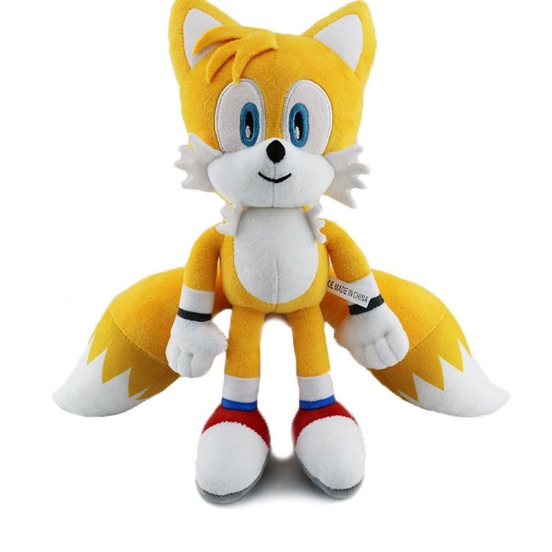 

Восхитительно мягкая 30-сантиметровая плюшевая игрушка Соник Шедоу для радостных моментов детей Yellow