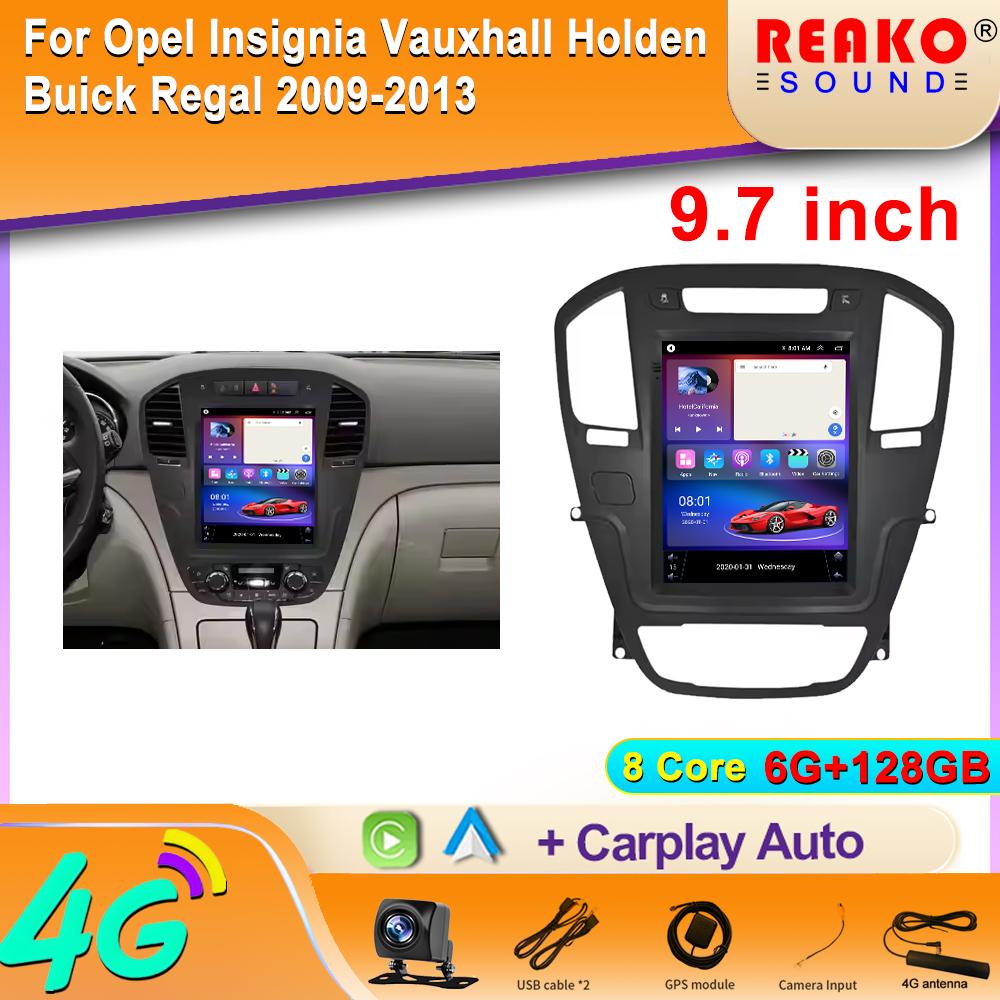 Für Tesla Android Autoradio Stereoanlage Für Opel Insignia Vauxhall Holden Buick Regal 2009-2013 Carplay BT Auto-Multimedia-Player