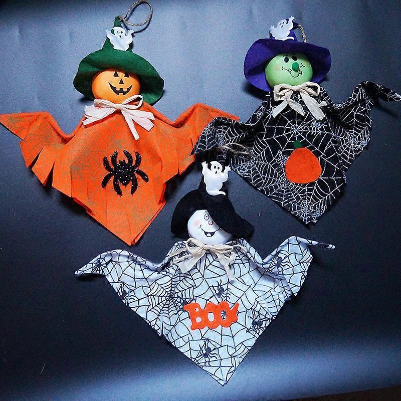 Ghost Festival Supplies Are Suitable For Kindergarten Shopping Malls Halloween Ghost Decoration Pendant Fabric Decorations