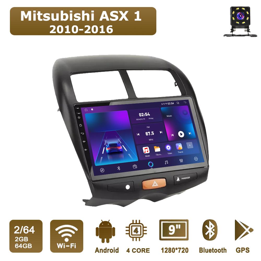 

Android Car-Play Car Radio For Mitsubishi ASX 1 2010-2016 Multimedia Player Head Unit Stereo GPS Navigation BT WIFI,2+64GB