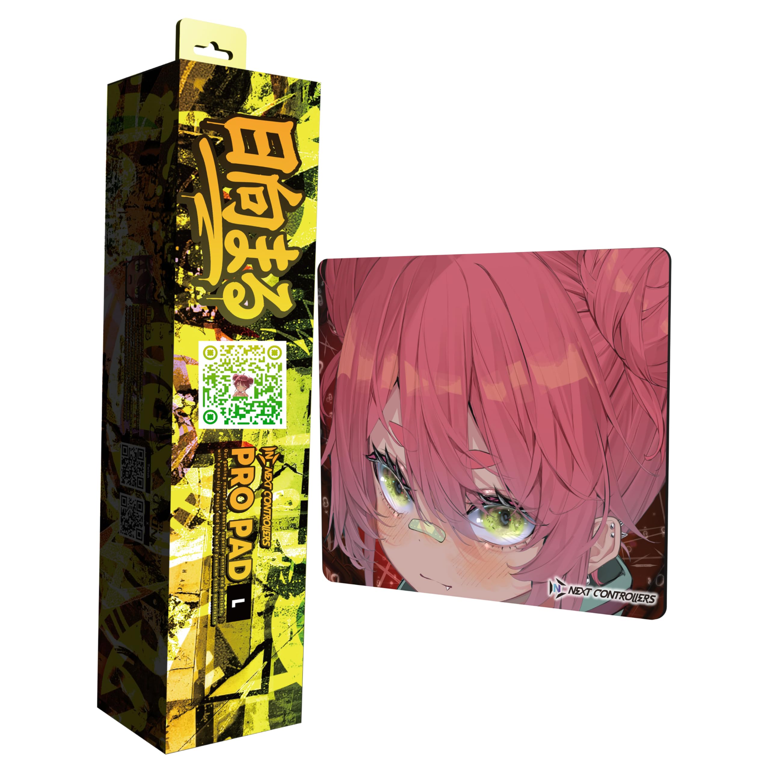 

NEXT Controller Gaming Mouse Pad, Hinata Maru Model, Cloth Surface, Large, 450 x 400 x 5mm